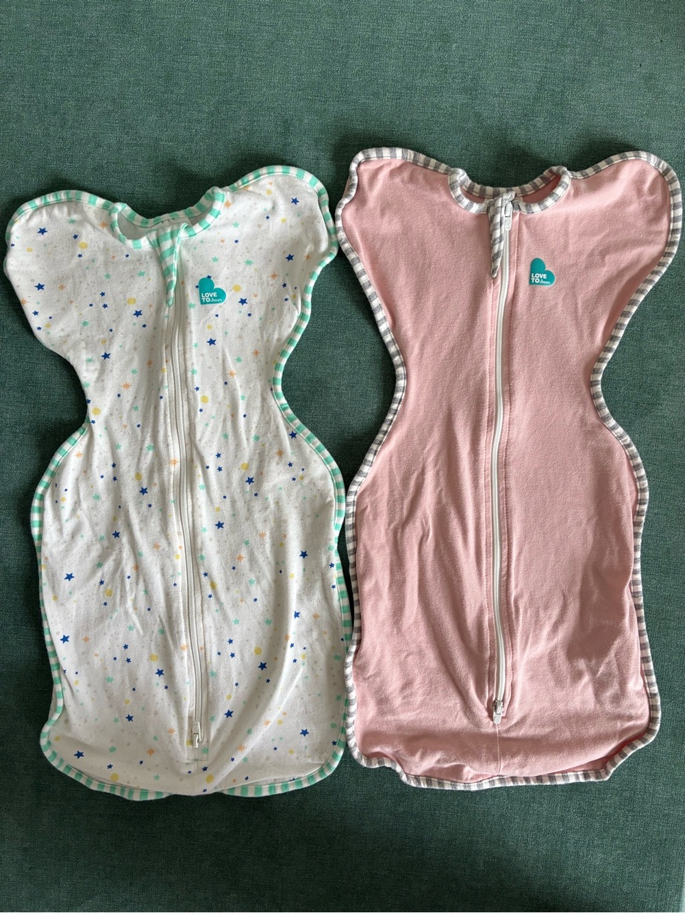 Love to Dream Arms Up Swaddle, bundle of 2 size newborn swaddles